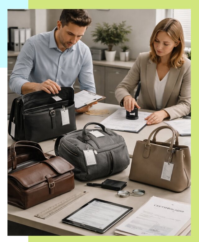 Сертификация сумок в Южноуральске от 8202 руб. | Алешин-Жрк