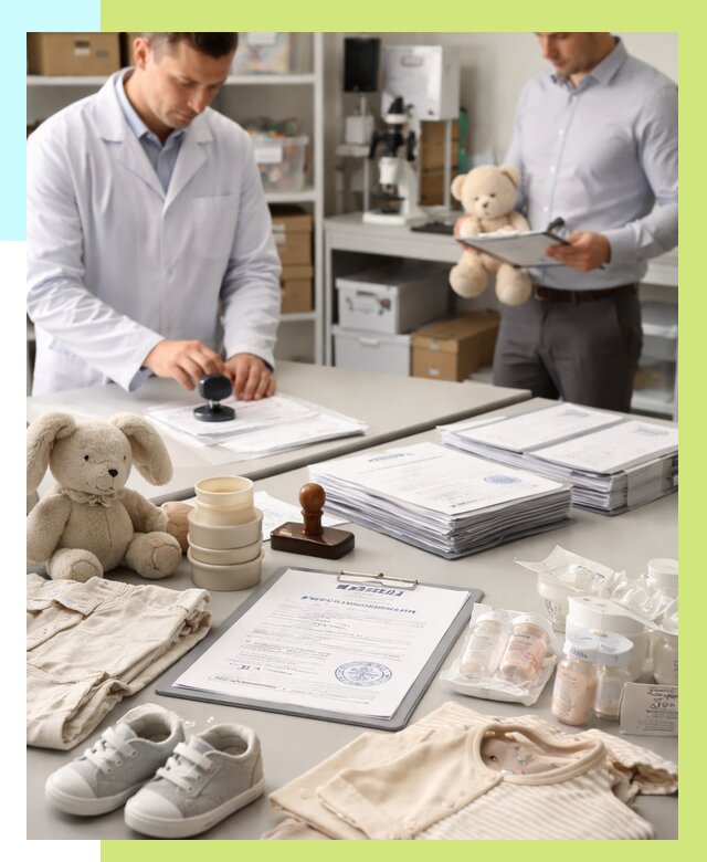 Сертификация детских товаров в Южноуральске от 16404 р. | Алешин-Жрк