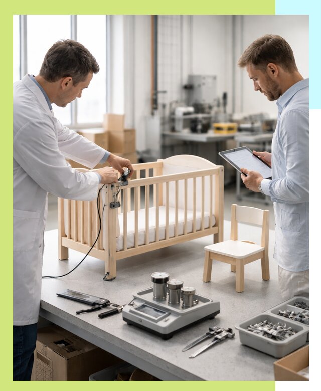 Сертификация детской мебели и проверка безопасности в Южноуральске