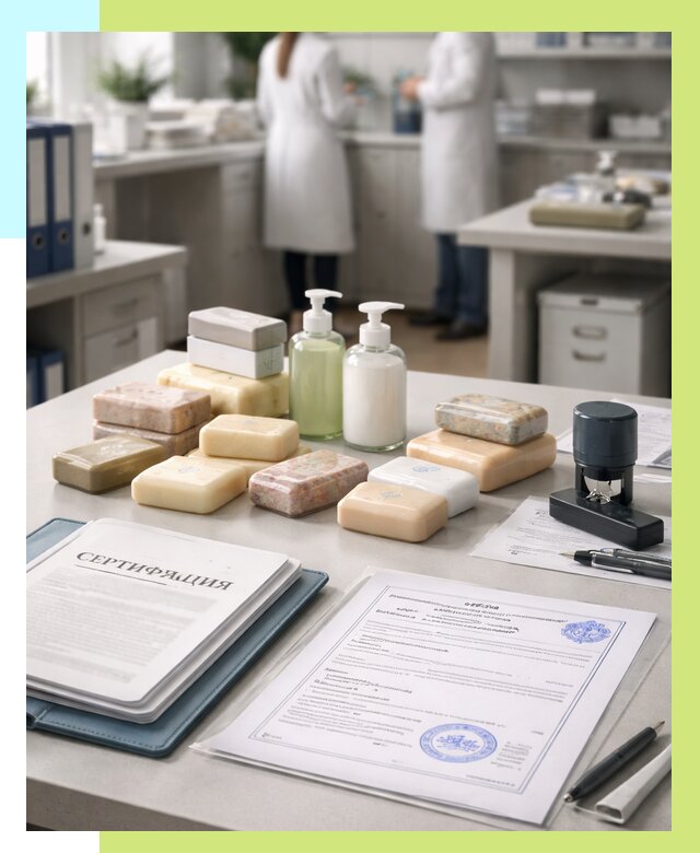 Сертификация мыла и сертификат на мыло в Южноуральске от 13123 | Алешин-Жрк