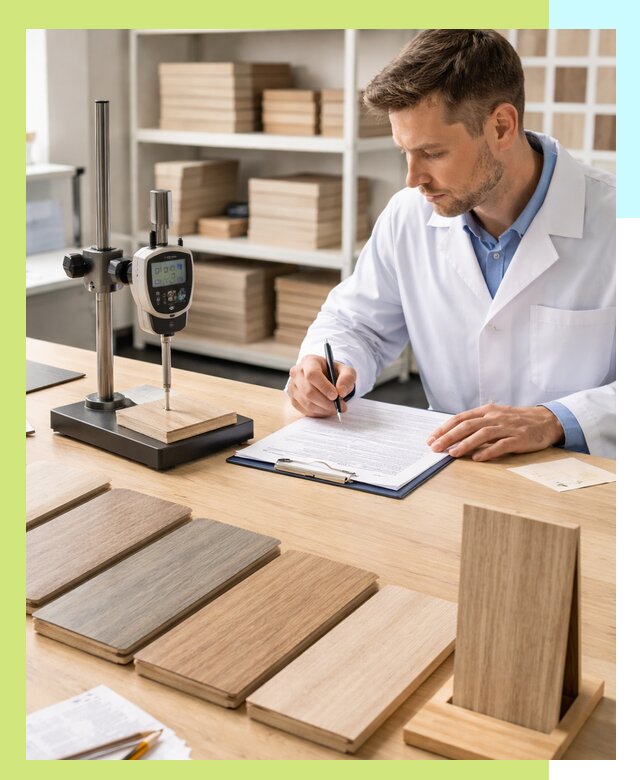 Сертификация ламината с испытаниями и оформлением документов в Южноуральске