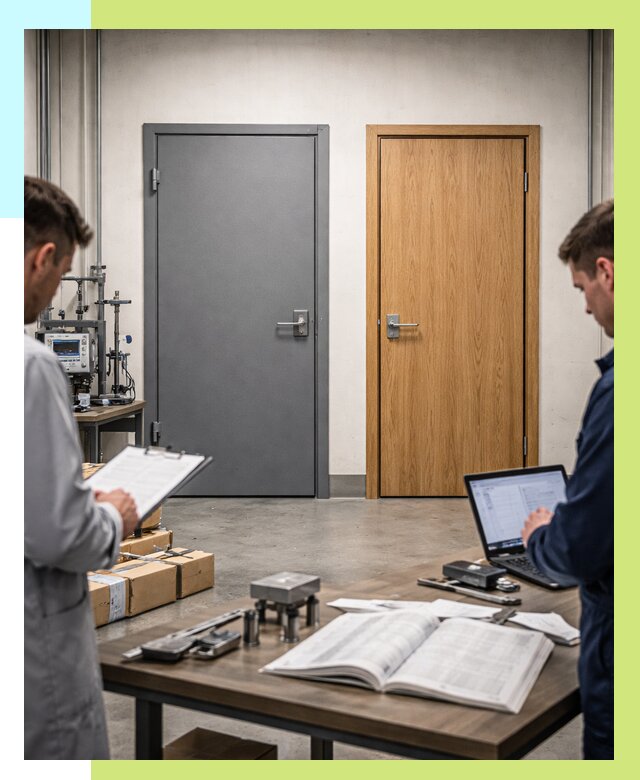 Сертификация дверей в Южноуральске от 8749 р. под ключ | Алешин-Жрк