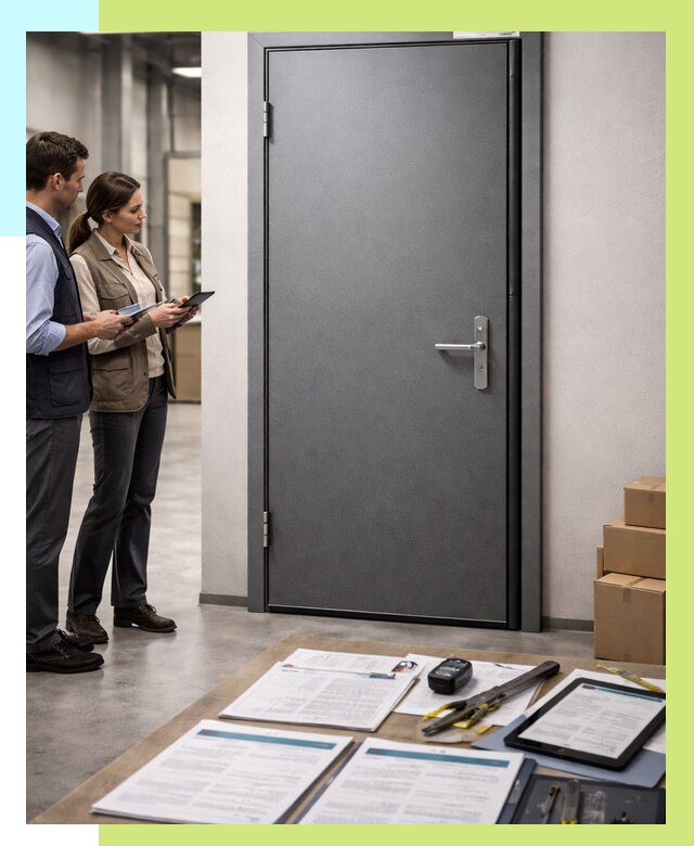 Сертификация противопожарных дверей в Южноуральске от 9842 р. | Алешин-Жрк