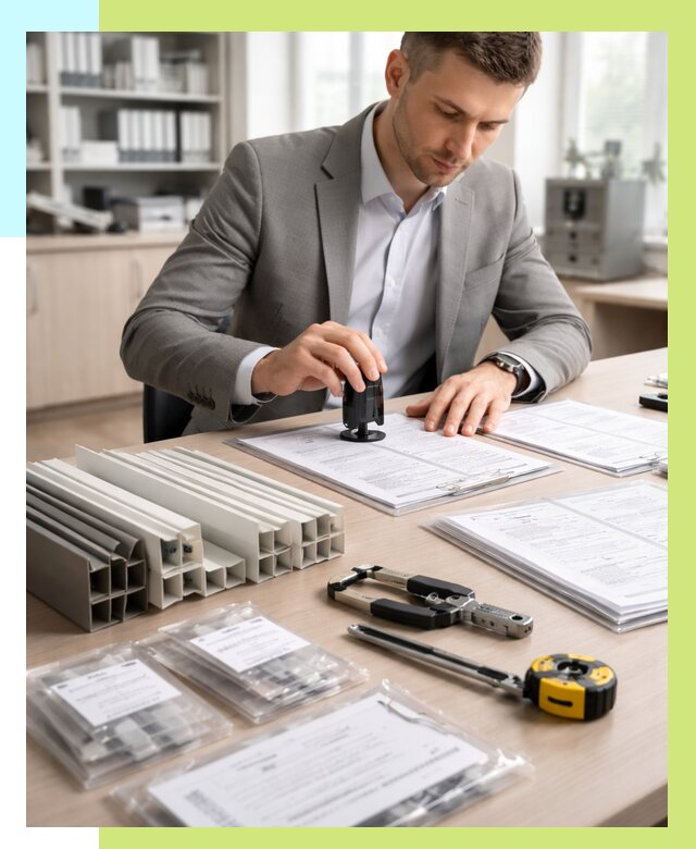 Сертификация ПВХ продукции в Южноуральске от 9296 р., Алешин-Жрк