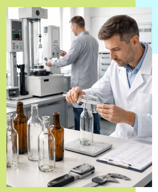 Сертификация стеклянных бутылок и сопутствующей упаковки в Южноуральске