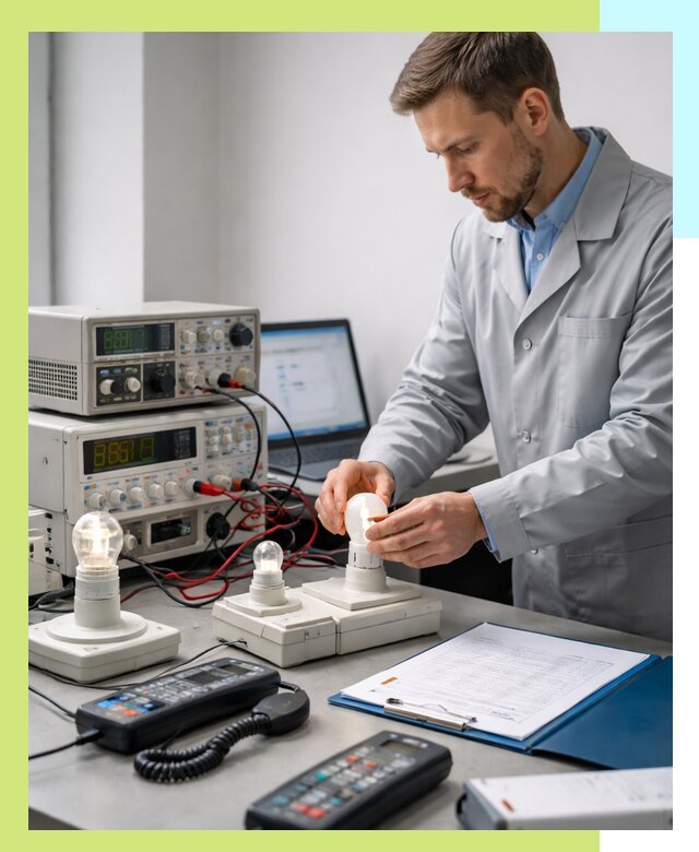 Сертификация ламп и светильников в Южноуральске по нормативам