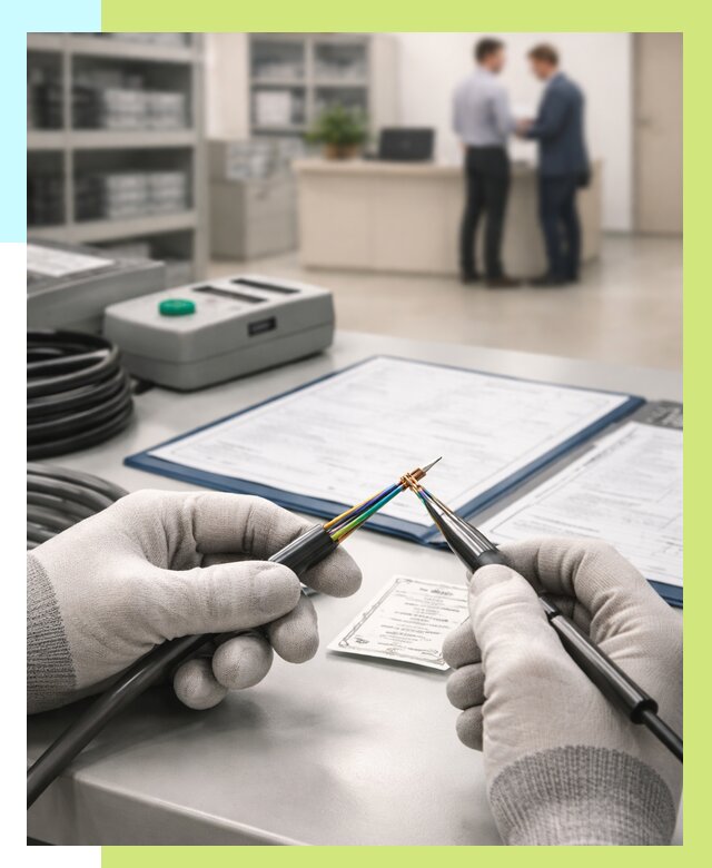 Сертификация провода в Южноуральске от 19685 р. в Алешин-Жрк