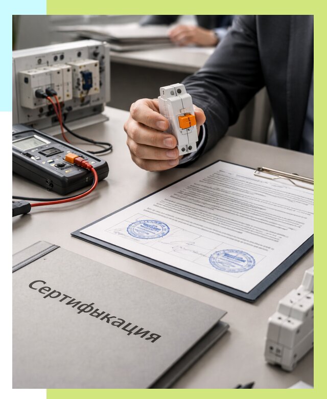 Сертификация выключателей под ключ в Южноуральске от 16404 р. | Алешин-Жрк