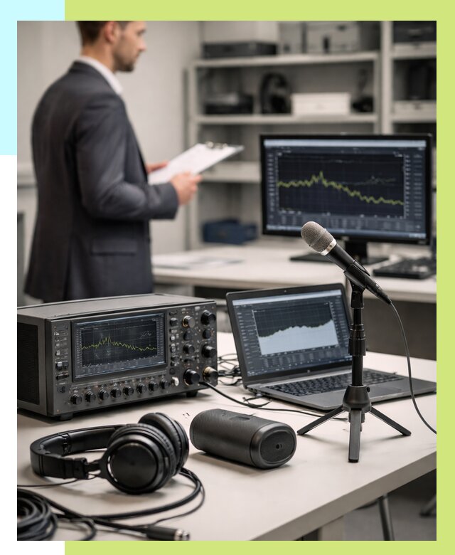 Сертификация аудиотехники в Южноуральске от 16404 р., Алешин-Жрк