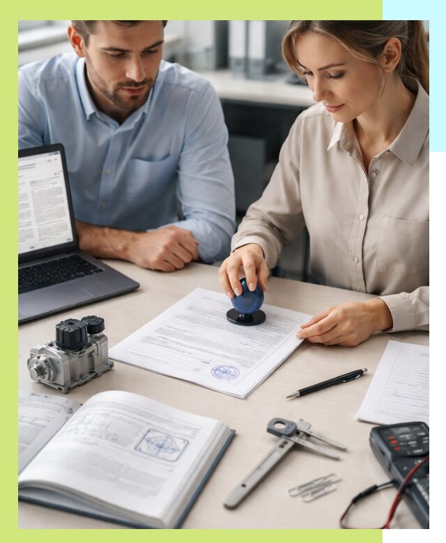 Выдача паспорта изделия и техническая экспертиза продукции в Южноуральске