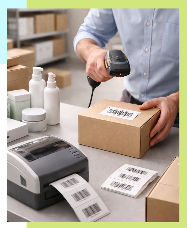 Штрихкодирование продукции в Южноуральске от 4921 р. | Алешин-Жрк