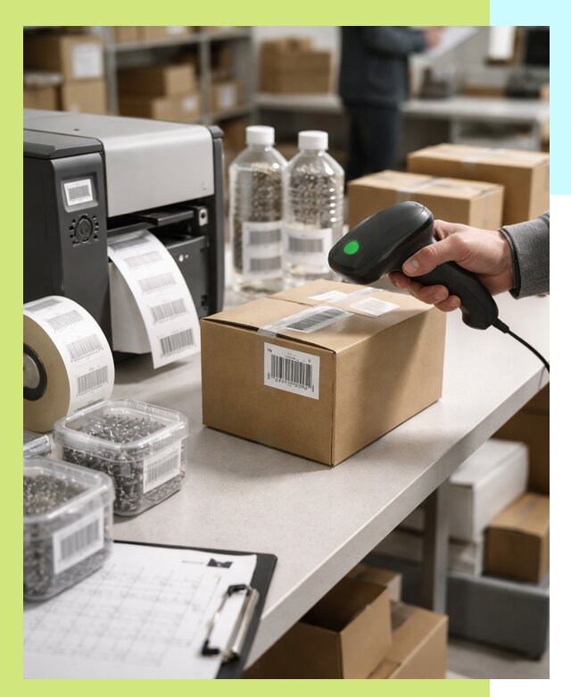 Штрихкодирование продукции и маркировка для продажи в Южноуральске