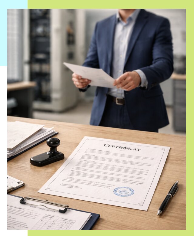 Сертификат на оборудование в Южноуральске от 16404 р. | Алешин-Жрк