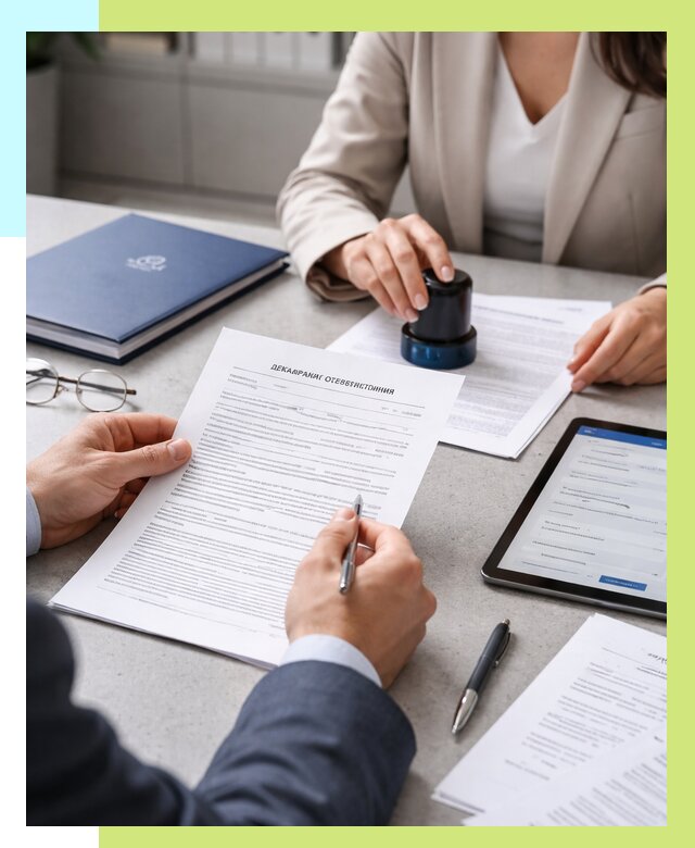 Декларация ГОСТ Р в Южноуральске от 9296 р оформить в Алешин-Жрк