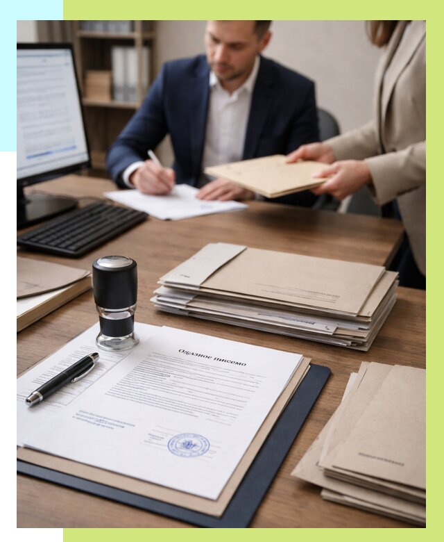 Отказное письмо для таможни в Южноуральске от 3281 р, Алешин-Жрк