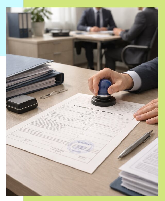 Сертификат происхождения СТ 1 в Южноуральске от 4921 р. | Алешин-Жрк