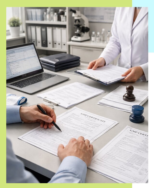 Оформление сертификата GMP в Южноуральске для фармпроизводства