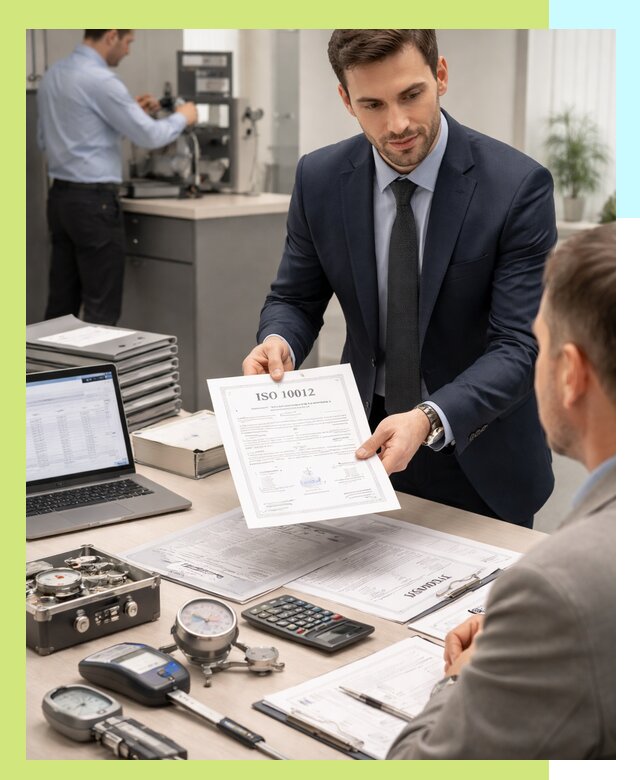 Выдача сертификата ISO 10012 по требованиям метрологии в Южноуральске