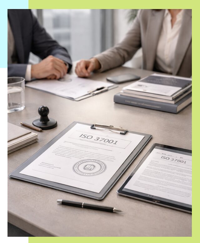 Сертификат ISO 37001 в Южноуральске оформить от 131232 р. Алешин-Жрк